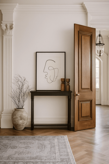 Carrington one Drawer Console Table at online8 furniture store Auckland