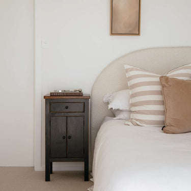 Carrington Shadow Bedside Table at online8 furniture store Auckland