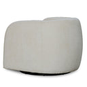 Casper Boucle Swivel Chair - Natural at online8 furniture store Auckland