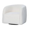 Casper Boucle Swivel Chair - Natural at online8 furniture store Auckland