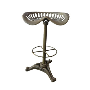 Cast Iron Tractor Seat Barstool at online8 furniture store Auckland