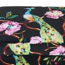 Castella Patchwork Ottoman - Peacock at online8 furniture store Auckland