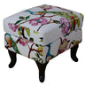 Castella Patchwork Ottoman - Peacock at online8 furniture store Auckland