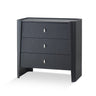 Catalena 3 Drawer Commode | Chest of Drawers at online8 furniture store Auckland