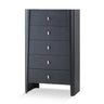 Catalena 5 Drawer Tallboy at online8 furniture store Auckland