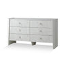 Catalena 6 Drawer Dresser at online8 furniture store Auckland
