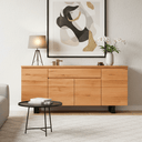 Catalina Buffet – Messmate Timber with Resin Inlay at online8 furniture store Auckland