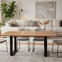 Catalina Dining Table – Messmate Timber with Resin Inlay at Online8 Furniture Auckland NZ