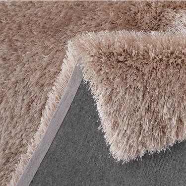 Celeste Beige Shaggy Rug at online8 furniture store Auckland