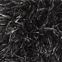 Celeste Black/White Shaggy Rug at online8 furniture store Auckland