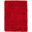 Celeste Red Shaggy Rug at online8 furniture store Auckland