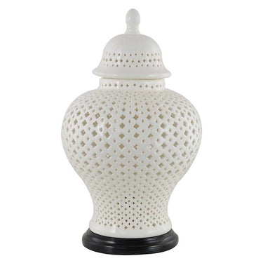 Ceramic Cut Out Table Lamp at online8 furniture store Auckland