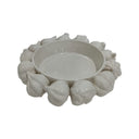 Ceramic Garlic Bowl - White at online8 furniture store Auckland