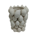 Ceramic Lemon Vessel - White at online8 furniture store Auckland