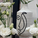 Ceramic Odin Face Vase at online8 furniture store Auckland