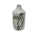 Ceramic Odin Face Vase at online8 furniture store Auckland