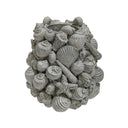 Ceramic Shell Vessel - White at online8 furniture store Auckland