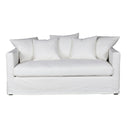 Chalet 2 Seater Slip Cover Sofa- Cloud at online8 furniture store Auckland