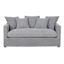 Chalet 2 Seater Slip Cover Sofa - Cool Grey at online8 furniture store Auckland