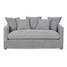 Chalet 2 Seater Slip Cover Sofa - Cool Grey at online8 furniture store Auckland