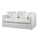 Chalet 2 Seater Slip Cover Sofa - Salt & Pepper at online8 furniture store Auckland
