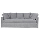 Chalet 3 Seater Slip Cover Sofa - Cool Grey at online8 furniture store Auckland