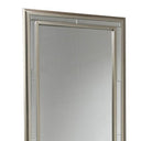 Champagne Beveled Center Dress Mirror at Online8 Furniture Auckland NZ
