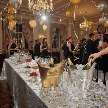 Champagne Bucket with Bow at online8 furniture store Auckland