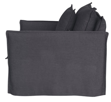 Chantilly Armchair - Charcoal at online8 furniture store Auckland