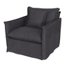 Chantilly Armchair - Charcoal at online8 furniture store Auckland