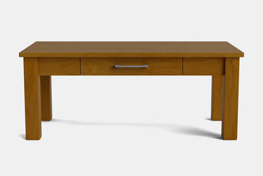 Charlton Coffee Table with Drawer - NZ Made at online8 furniture store Auckland