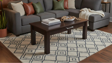 Charlton Coffee Table with Drawer - NZ Made at online8 furniture store Auckland