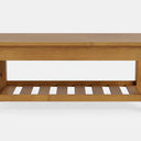 Charlton Coffee Table with Rack at online8 furniture store Auckland