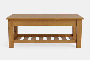 Charlton Coffee Table with Rack at online8 furniture store Auckland