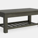 Charlton Coffee Table with Rack at online8 furniture store Auckland