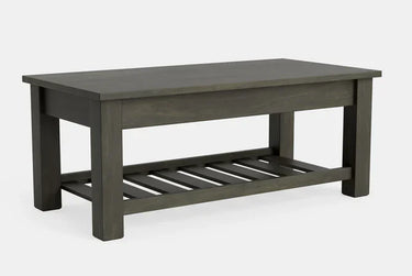 Charlton Coffee Table with Rack at online8 furniture store Auckland