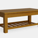 Charlton Coffee Table with Rack at online8 furniture store Auckland