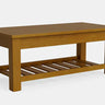 Charlton Coffee Table with Rack at online8 furniture store Auckland