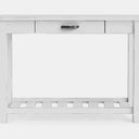 Charlton Hall Table with Rack and Drawer - NZ Made at online8 furniture store Auckland