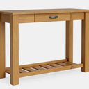 Charlton Hall Table with Rack and Drawer - NZ Made at online8 furniture store Auckland