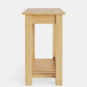 Charlton Hall Table with Rack and Drawer - NZ Made at online8 furniture store Auckland