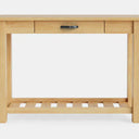 Charlton Hall Table with Rack and Drawer - NZ Made at online8 furniture store Auckland