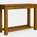Charlton Hall Table with Rack and Drawer - NZ Made at online8 furniture store Auckland