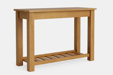 Charlton Hall Table with Rack at online8 furniture store Auckland