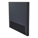 Charlton Headboard Super King - Black/Charcoal at online8 furniture store Auckland