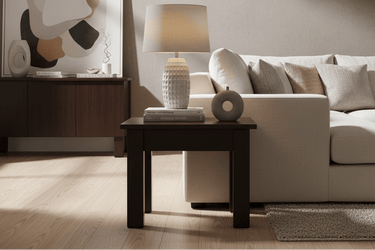 Charlton Lamp Table - NZ Made at online8 furniture store Auckland