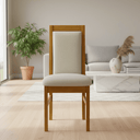 Charlton Padded Back Chair - NZ Made at online8 furniture store Auckland