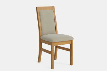 Charlton Padded Back Chair - NZ Made at online8 furniture store Auckland