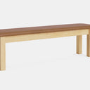 Charlton Padded Bench Seat - Nz made at online8 furniture store Auckland