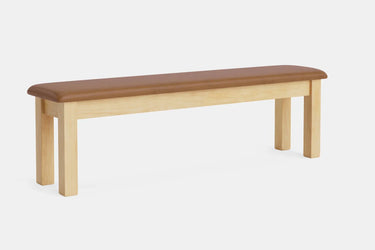 Charlton Padded Bench Seat - Nz made at online8 furniture store Auckland